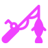 Weapon selection icon for VWorld fishing game strategy